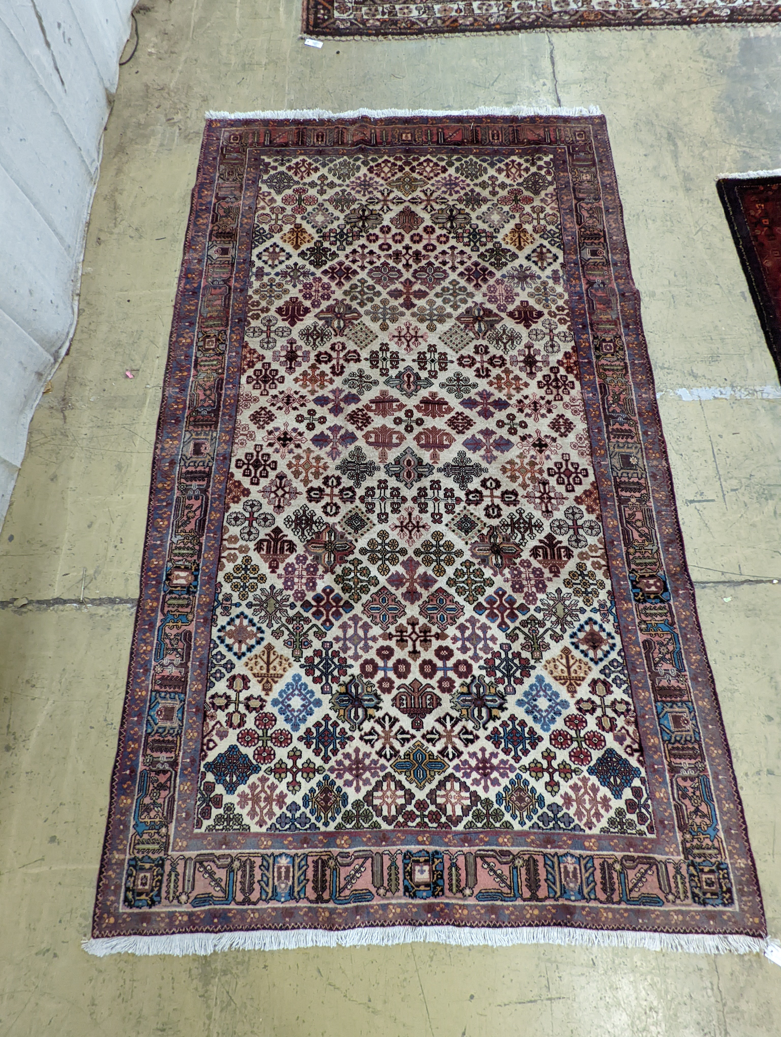 A Meimeh carpet, 260 x 152cm